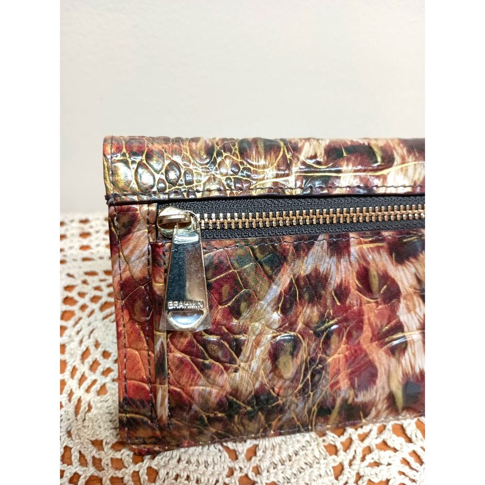 BRAHMIN ADY WALLET IN TARTAN ANIMAL MELBOURNE - Picture 4 of 9